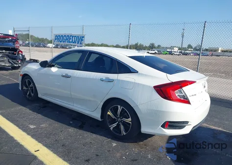 2018 Honda Civic Touring из США, поврежденный, VIN JHMFC1F93JX025804